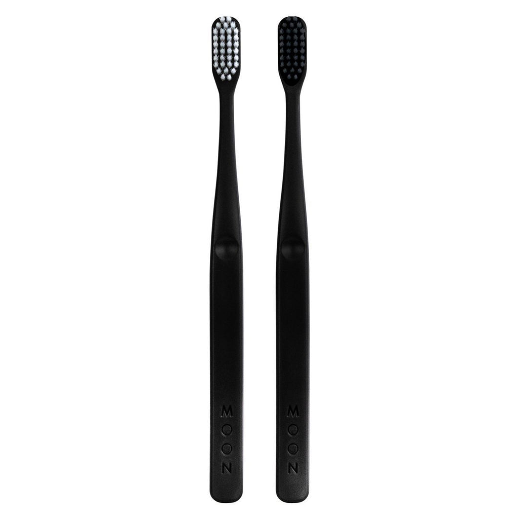 Moon Oral Care Soft Bristle Toothbrush Pack of 2 Set