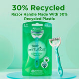 Wilkinson Sword myIntuition Xtreme 3 Sensitive Disposable Women's Razors   4 per pack