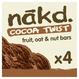 nakd. Cocoa Twist Fruit Nut & Oat Bars Multipack   4 x 30g GOODS M&S   