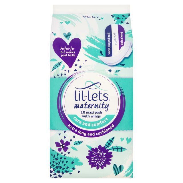 Lil-Lets Maternity Pads   10 per pack