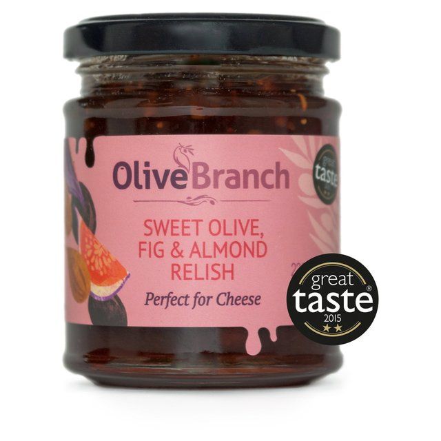 Olive Branch Sweet Olive Fig & Almond Relish   230g