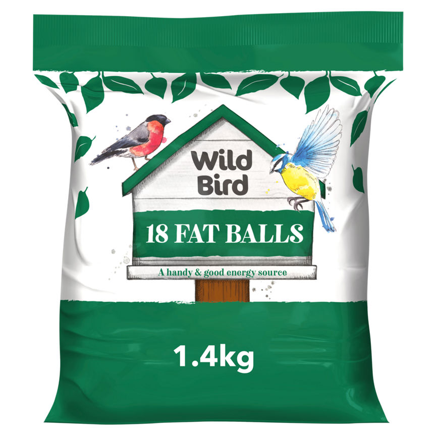 Wild Bird 18 Fat Balls 1.4kg GOODS ASDA   