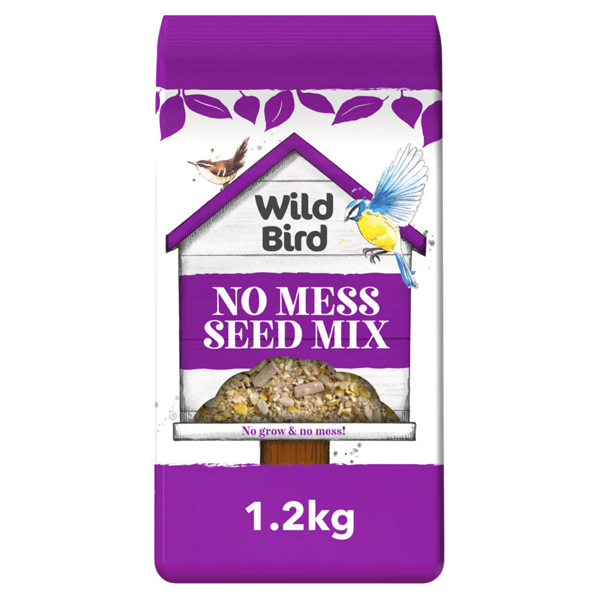 Wild Bird No Mess Seed Mix 1.2kg