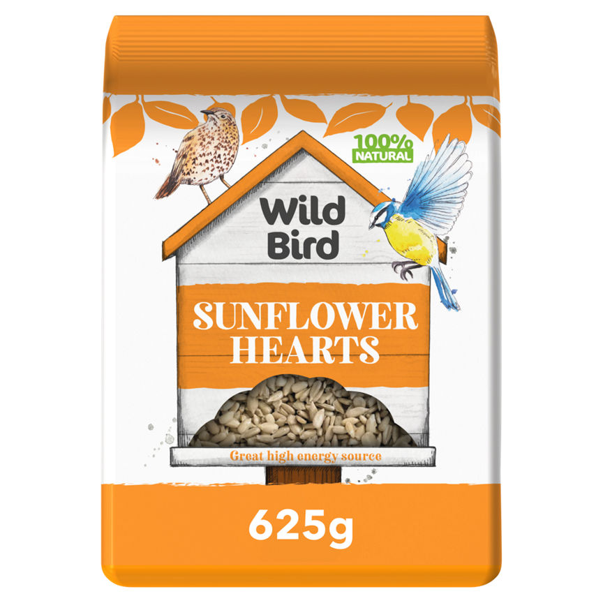 Wild Bird Sunflower Hearts 625g