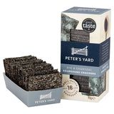 Peter's Yard Rye & Charcoal Sourdough Crackers   90g GOODS M&S   