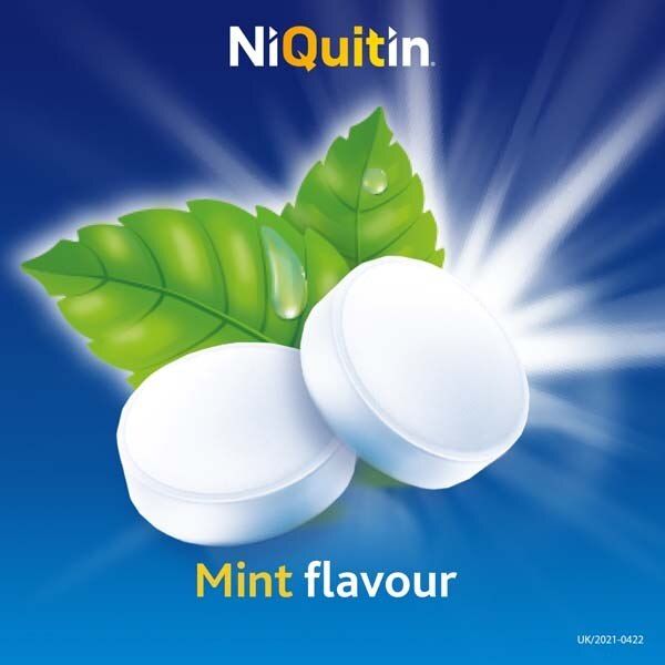 NiQuitin Mint 4mg Lozenges, 132 Lozenges- Quit Smoking Aid GOODS Superdrug   