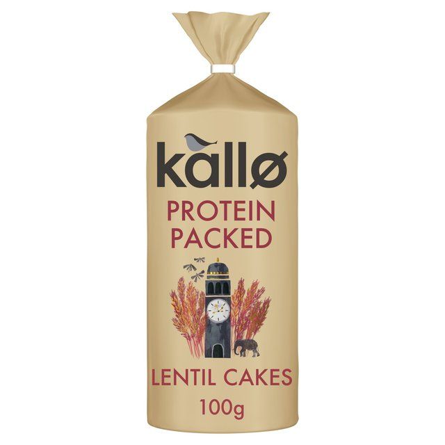 Kallo Protein Packed Lentil Cakes   100g