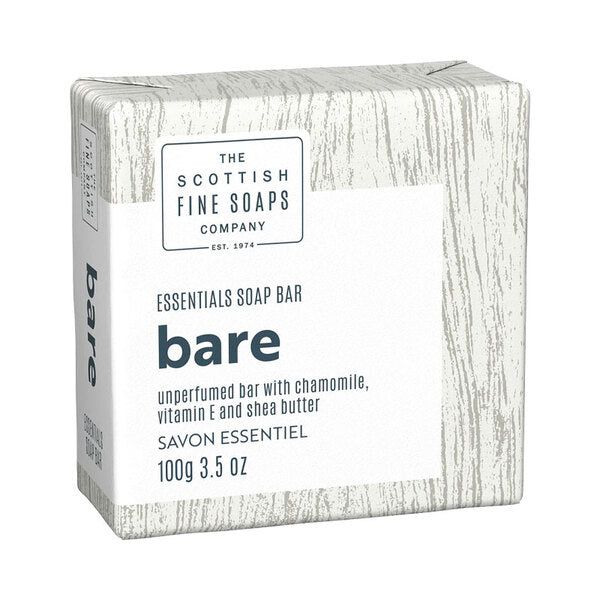 Scottish Fine Soaps Essentials Soap Bars - Bare