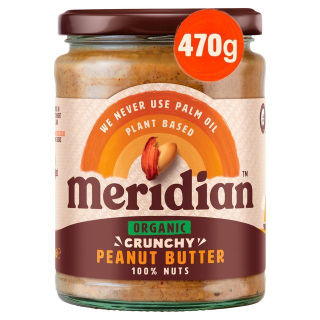 Meridian Organic Crunchy Peanut Butter 100% Nuts   470g GOODS M&S   