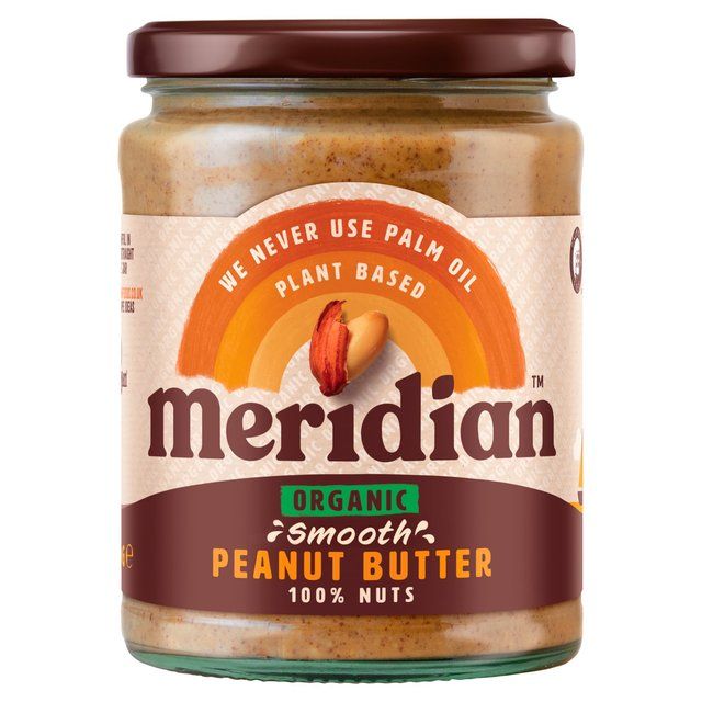 Meridian Organic Smooth Peanut Butter 100% Nuts   470g