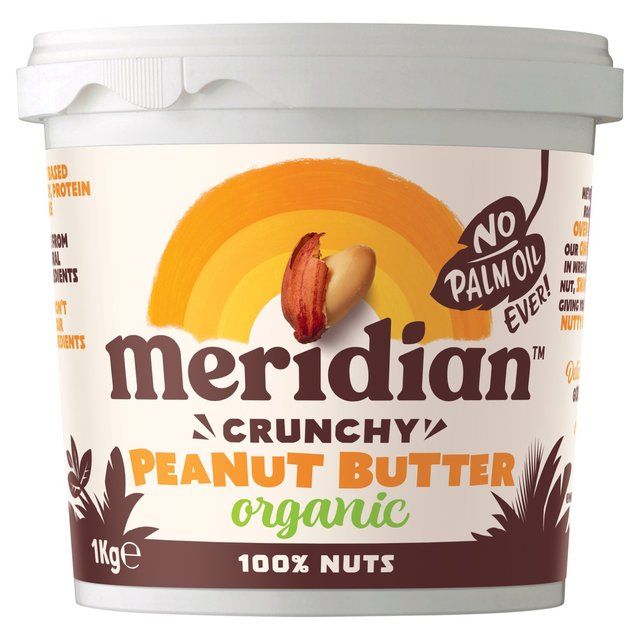 Meridian Organic Crunchy Peanut Butter 100% Nuts   1kg GOODS M&S   