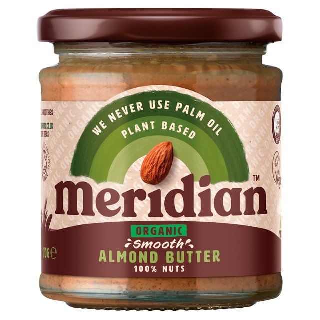 Meridian Organic Smooth Almond Butter 100% Nuts   170g GOODS M&S   