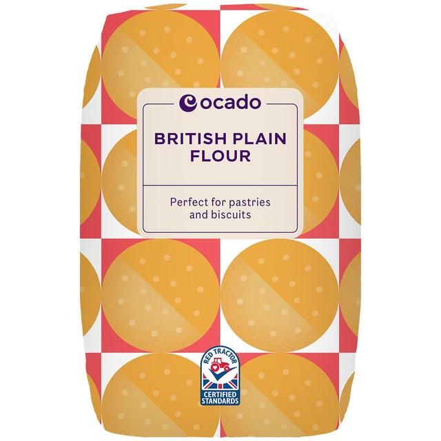 Ocado British Plain Flour   1.5kg