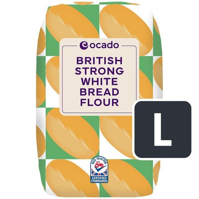 Ocado British Strong White Bread Flour   1.5kg