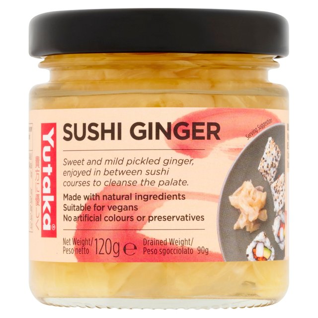 Yutaka 100% Natural Sushi Ginger   120g