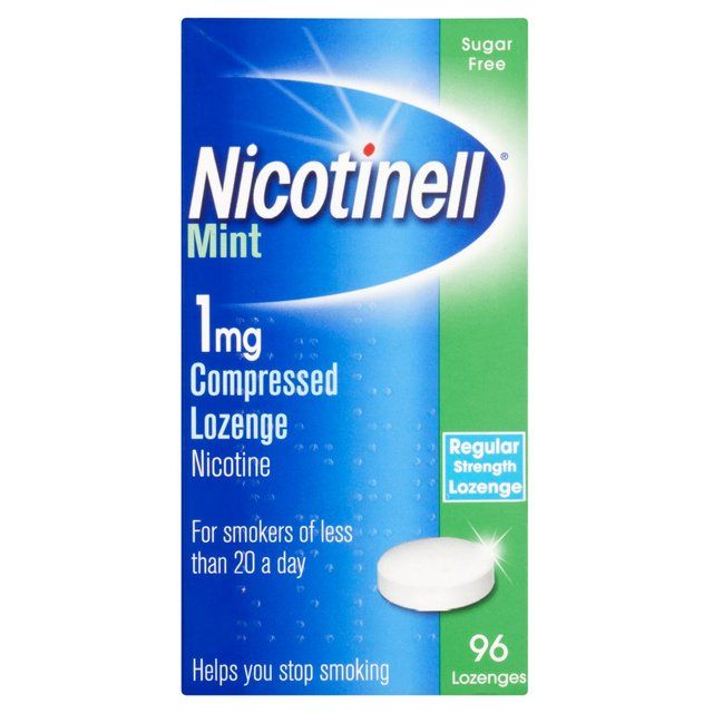 Nicotinell Mint 1mg Sugar Free Lozenge   96 per pack GOODS M&S   