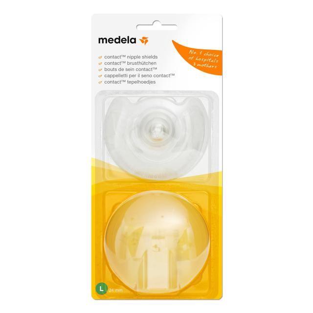 Medela Large Contact Nipple Shield with Case    2 per pack