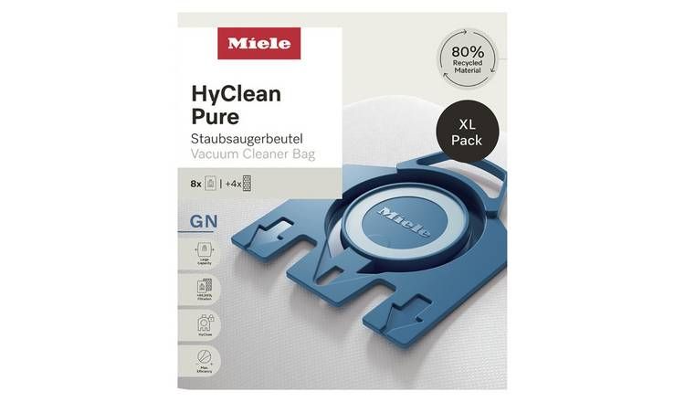 Miele HyClean Pure GN Dust Bags - XL Pack of 8 GOODS Argos