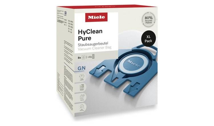 Miele HyClean Pure GN Dust Bags - XL Pack of 8