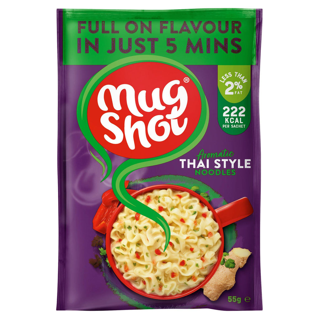 Mug Shot Noodles, Thai Style 55g