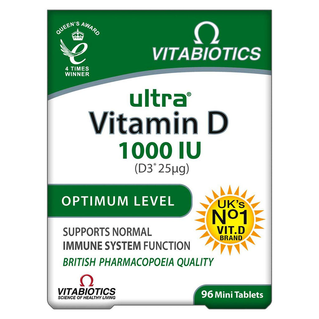 Vitabiotics Ultra D3 25 µg - 96 Tablets