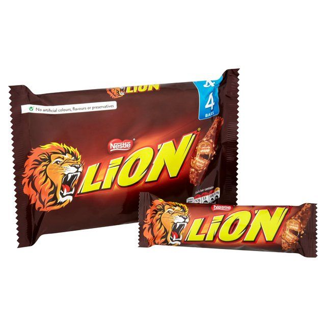 Lion Bars Multipack   4 per pack