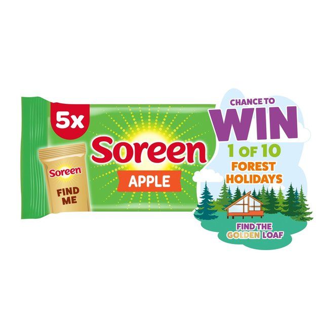 Soreen 5 Individual Apple Lunchbox Loaves   5 x 30g GOODS M&S   