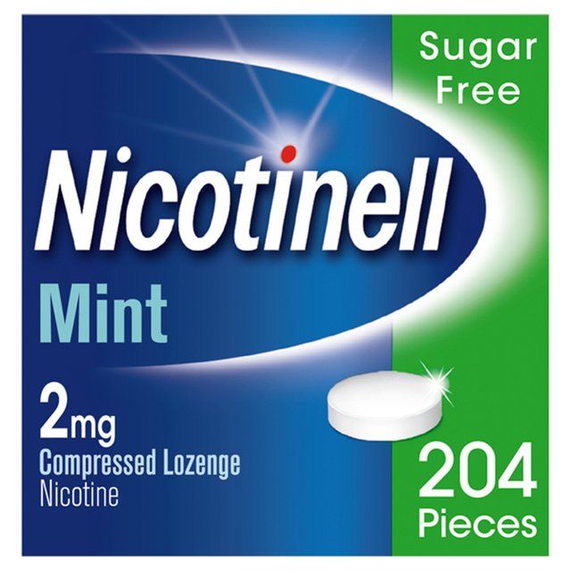 Nicotinell Nicotine Lozenge Quit Smoking Sugar Free Mint 2mg 204 Pack   204 per pack GOODS M&S   