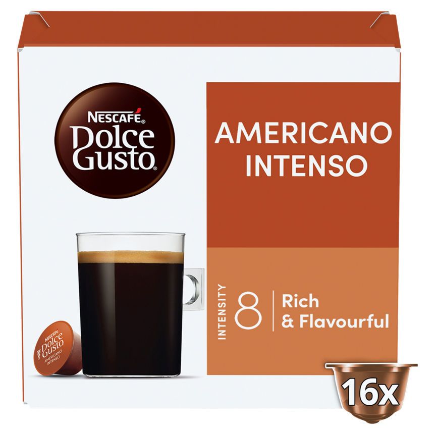 Nescafe Americano Intenso 16 x 8.3g (132.8g)