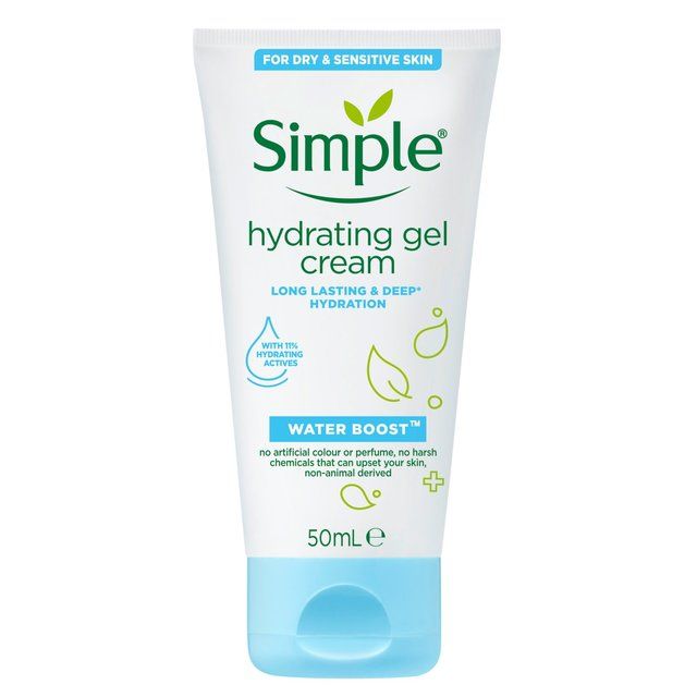 Simple Water Boost Hydrating Gel Cream   50ml