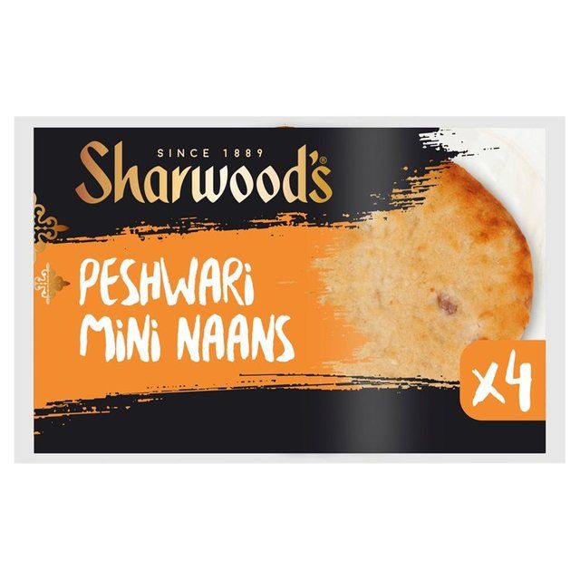 Sharwood's Naans Mini Peshwari   4 per pack GOODS M&S   