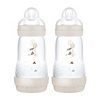 MAM Colours of Nature Anti Colic Self Sterilising Bottle 260ml - 2 Pack Toys & Kid's Zone Boots   