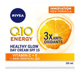 NIVEA Q10 Energy Healthy Glow Face Day Cream with Vitamin C 50ml GOODS Boots   