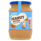 Sainsbury's Peanut Butter Smooth 700g Nut butter Sainsburys   