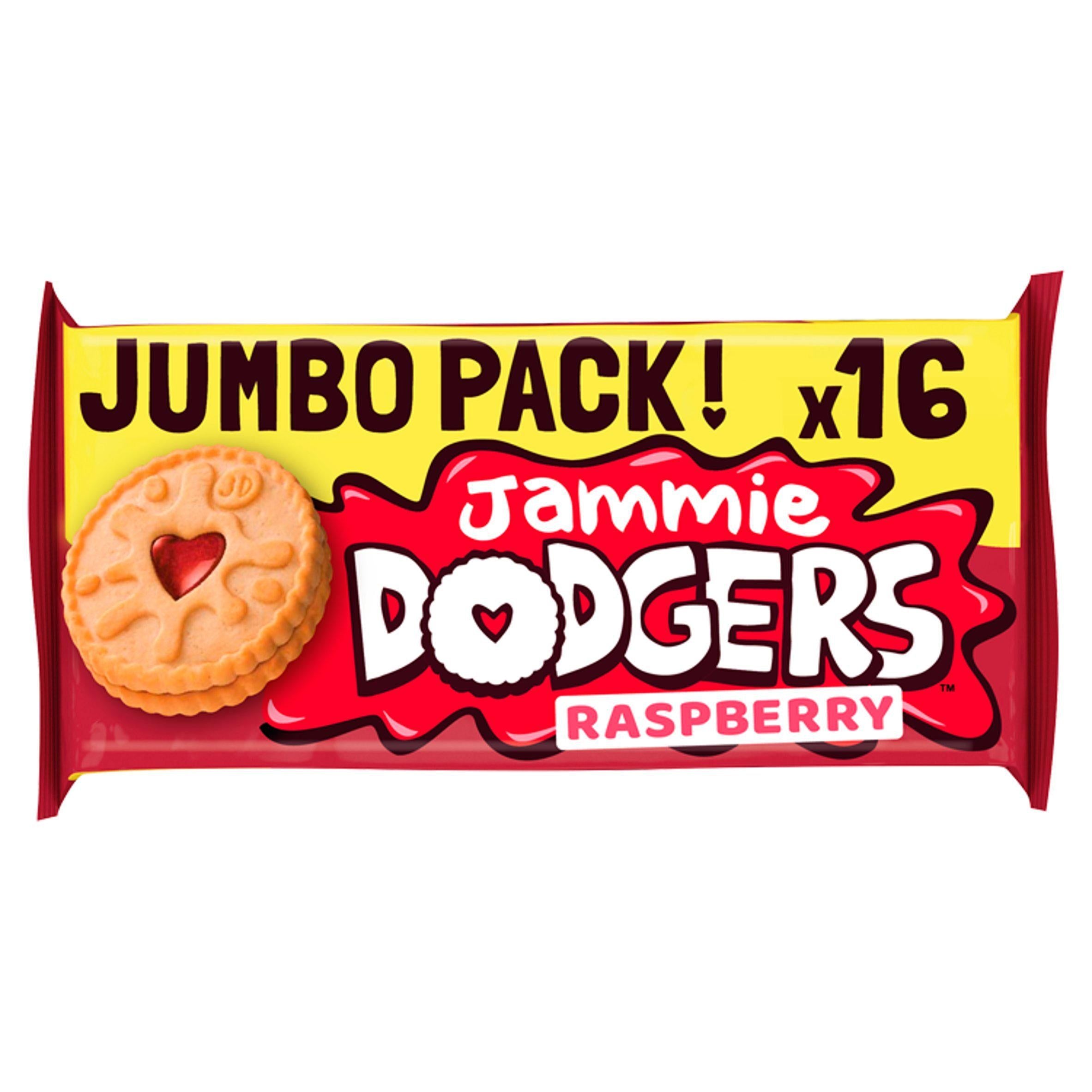 Jammie Dodgers 16 Biscuits Raspberry Flavour 280g