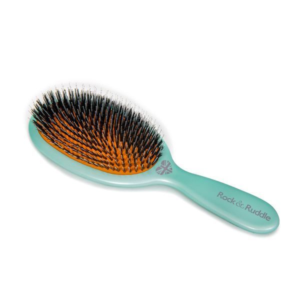 Rock & Ruddle Luxury Ice Blue  Mix Bristle Hairbrush