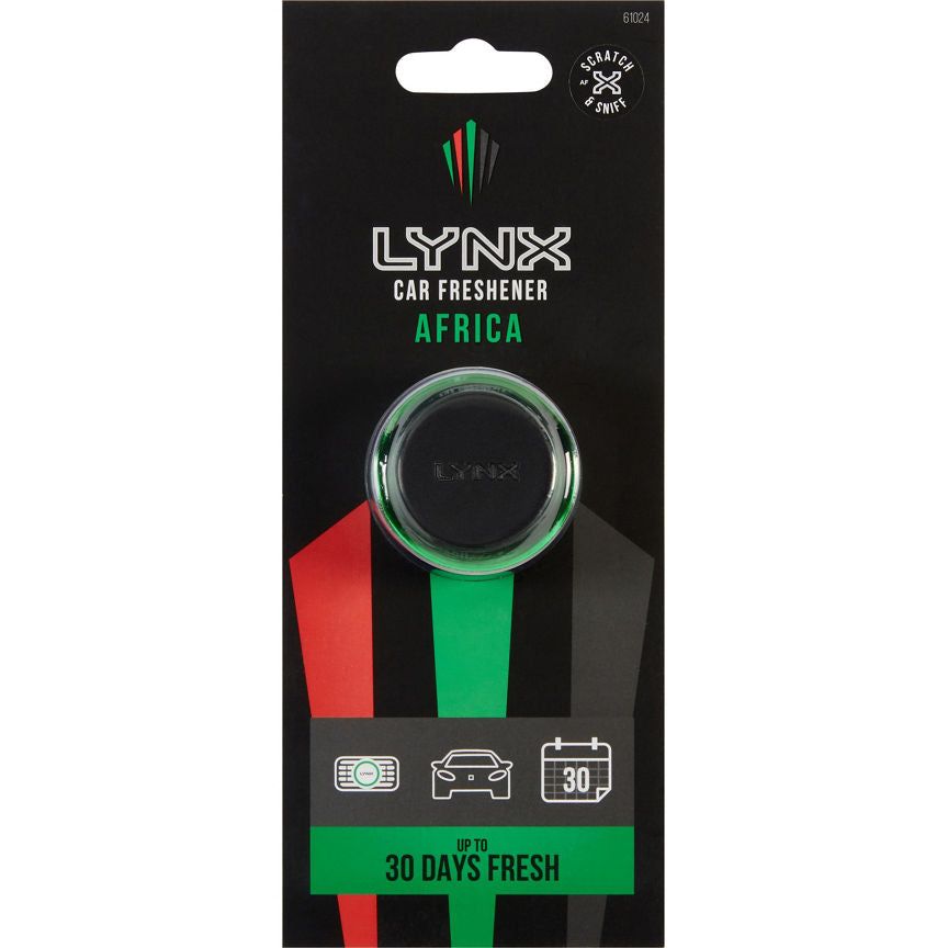 Lynx Mini Vent Car Freshener - Africa