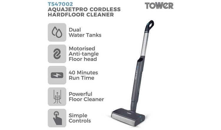 Tower Aquajet T547002, Cordless Hardfloor Cleaner