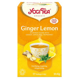 Yogi Tea Organic Ginger Lemon   17 per pack