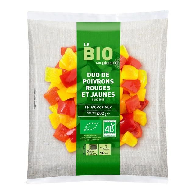 Picard Organic Red & Yellow Peppers   600g GOODS M&S   