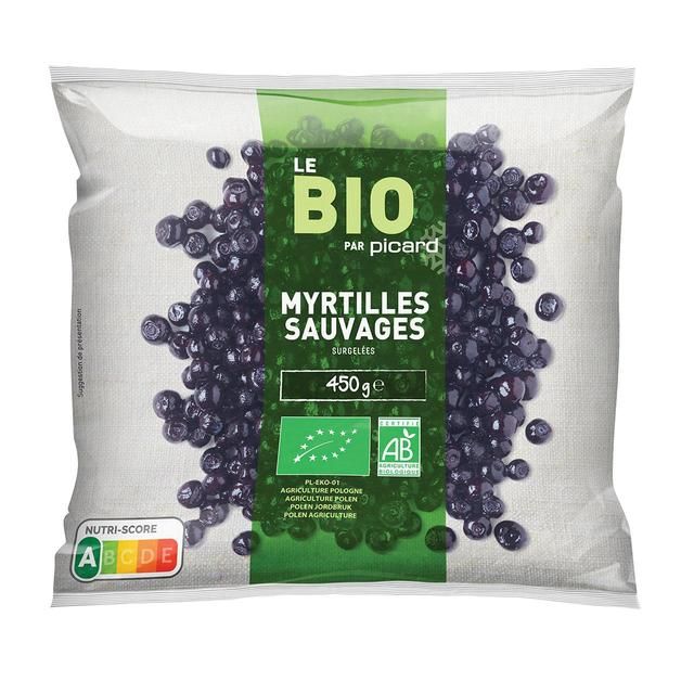 Picard Organic Wild Blueberries   450g