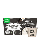 The Coconut Collaborative Vanilla Rice Pudding 2x125g GOODS Sainsburys   