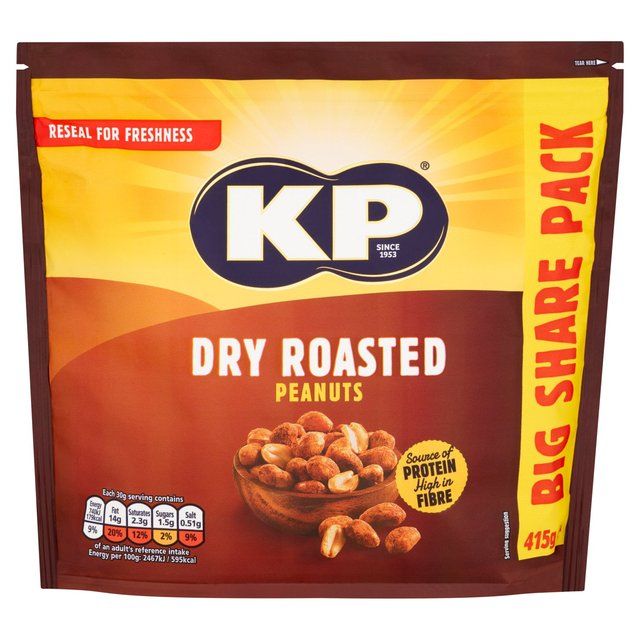 KP Dry Roasted Peanuts   415g