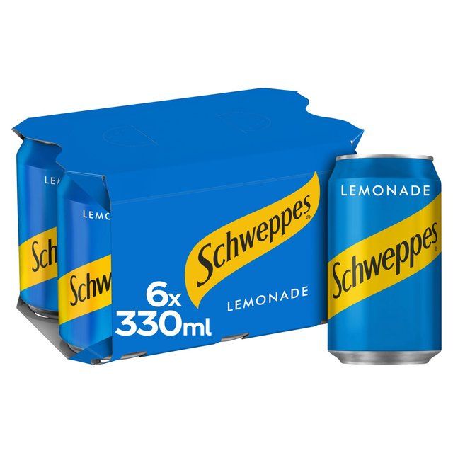 Schweppes Lemonade   6 x 330ml GOODS M&S   