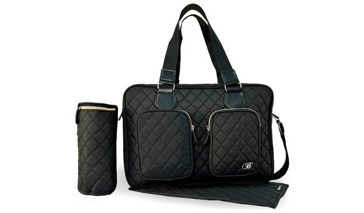 My Babiie Deluxe Changing Bag - Black Quilted GOODS Argos