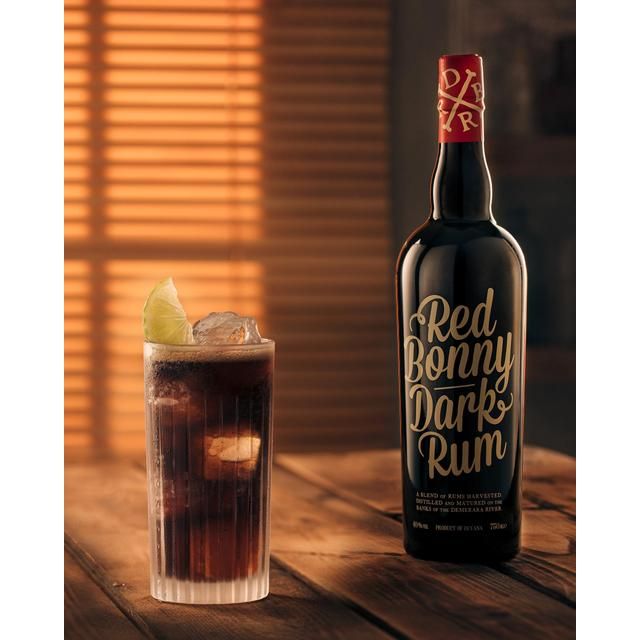 Red Bonny Dark Rum   75cl