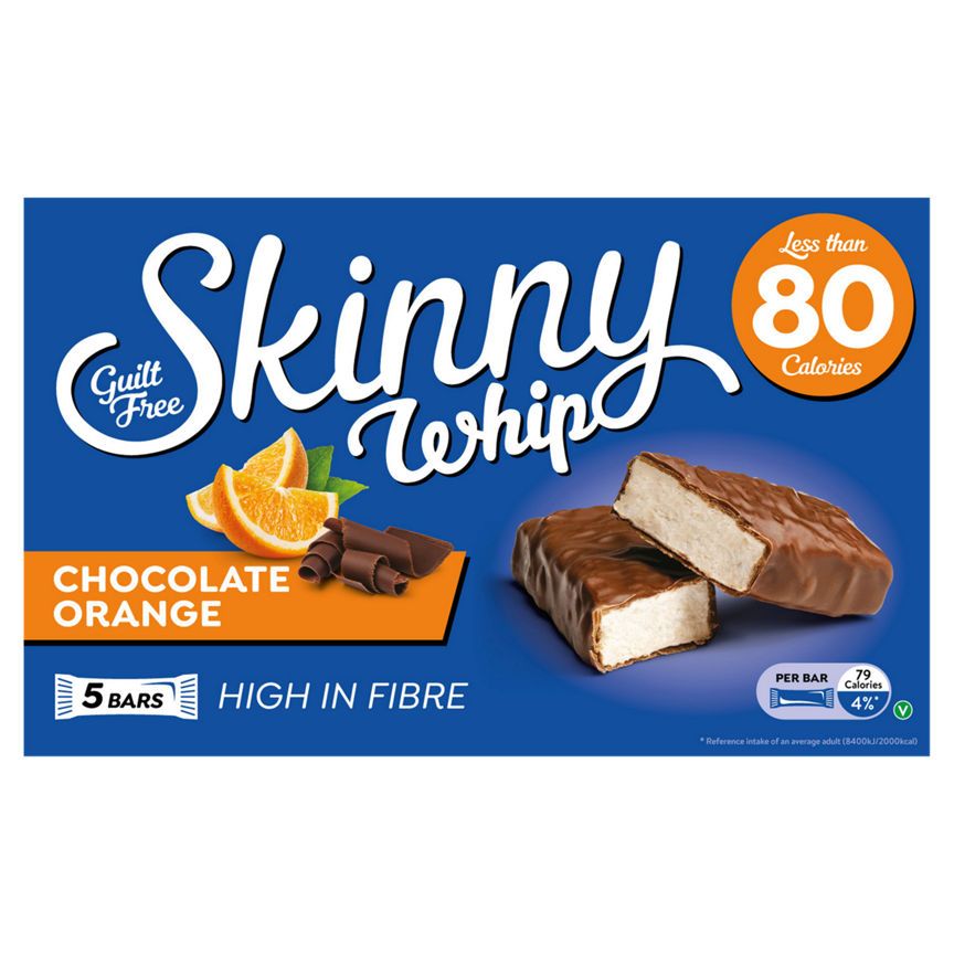 Skinny Whip Chocolate Orange Bars