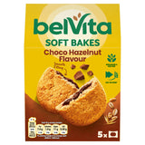 Belvita Breakfast Biscuits Soft Bakes Filled Choco Hazelnut 5 Pack