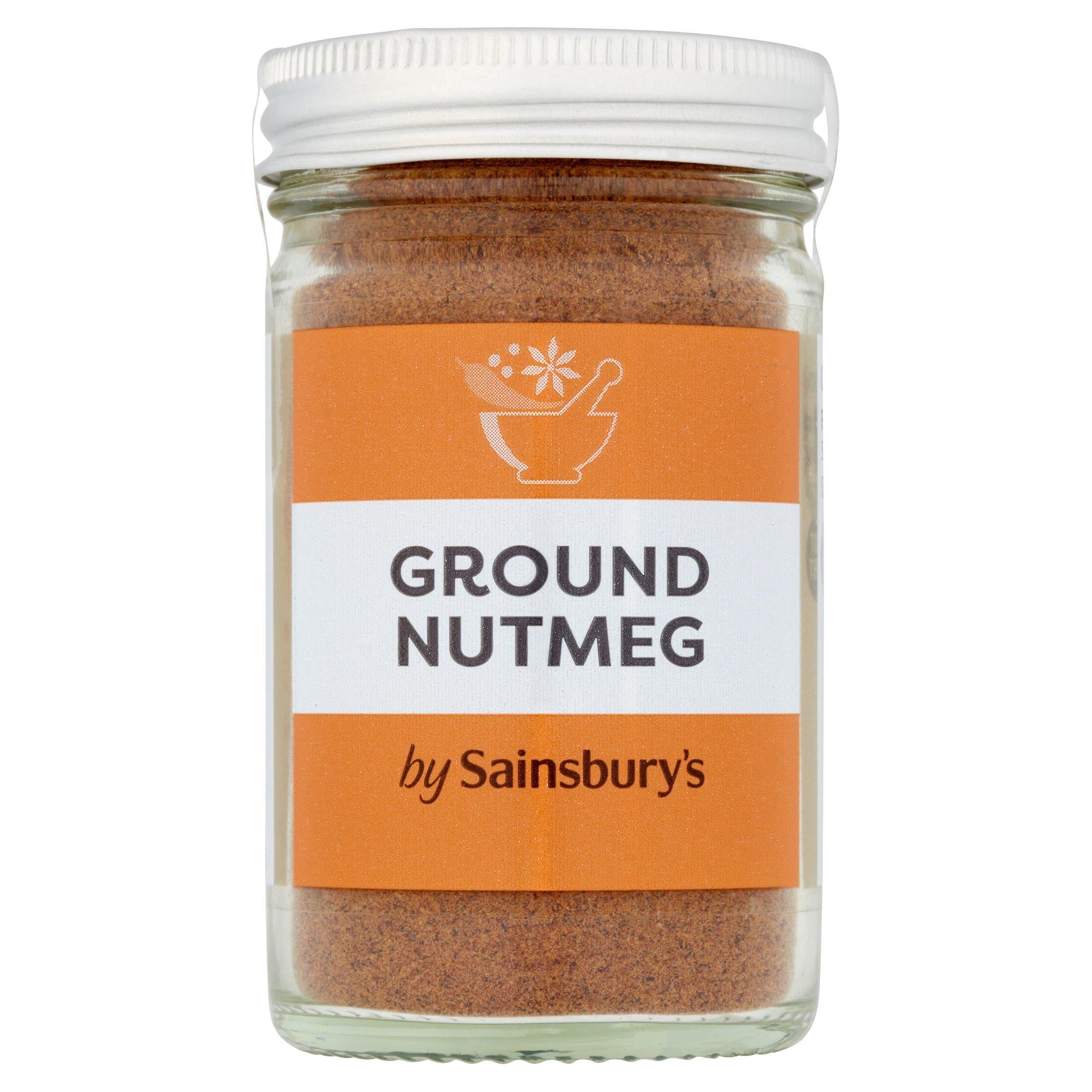 Sainsbury's Ground Nutmeg 50g Herbs spices & seasoning Sainsburys   