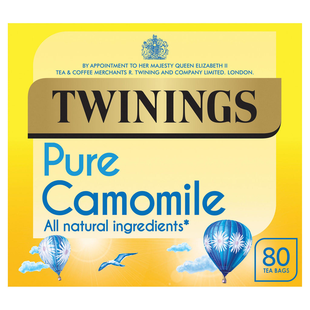 Twinings Pure Camomile Tea, 80 Tea Bags